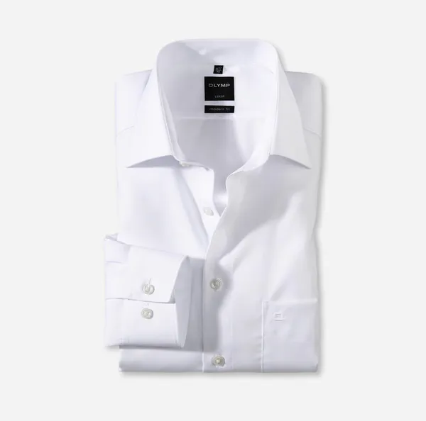 Hovedbilde Olymp hvit dressskjorte - tidløs eleganse for ...